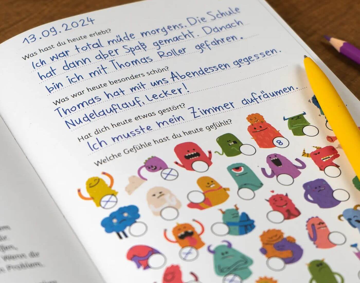 Ein gutes Gefühl 2 - Gefühlstagebuch für Kinder