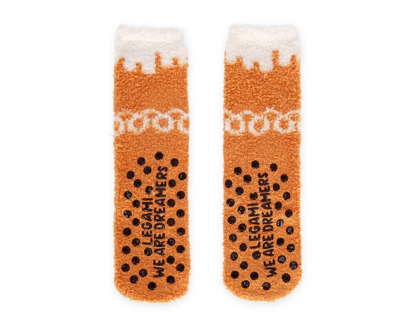 Rutschfeste Socken - Lebkuchen - Größe 35-42
