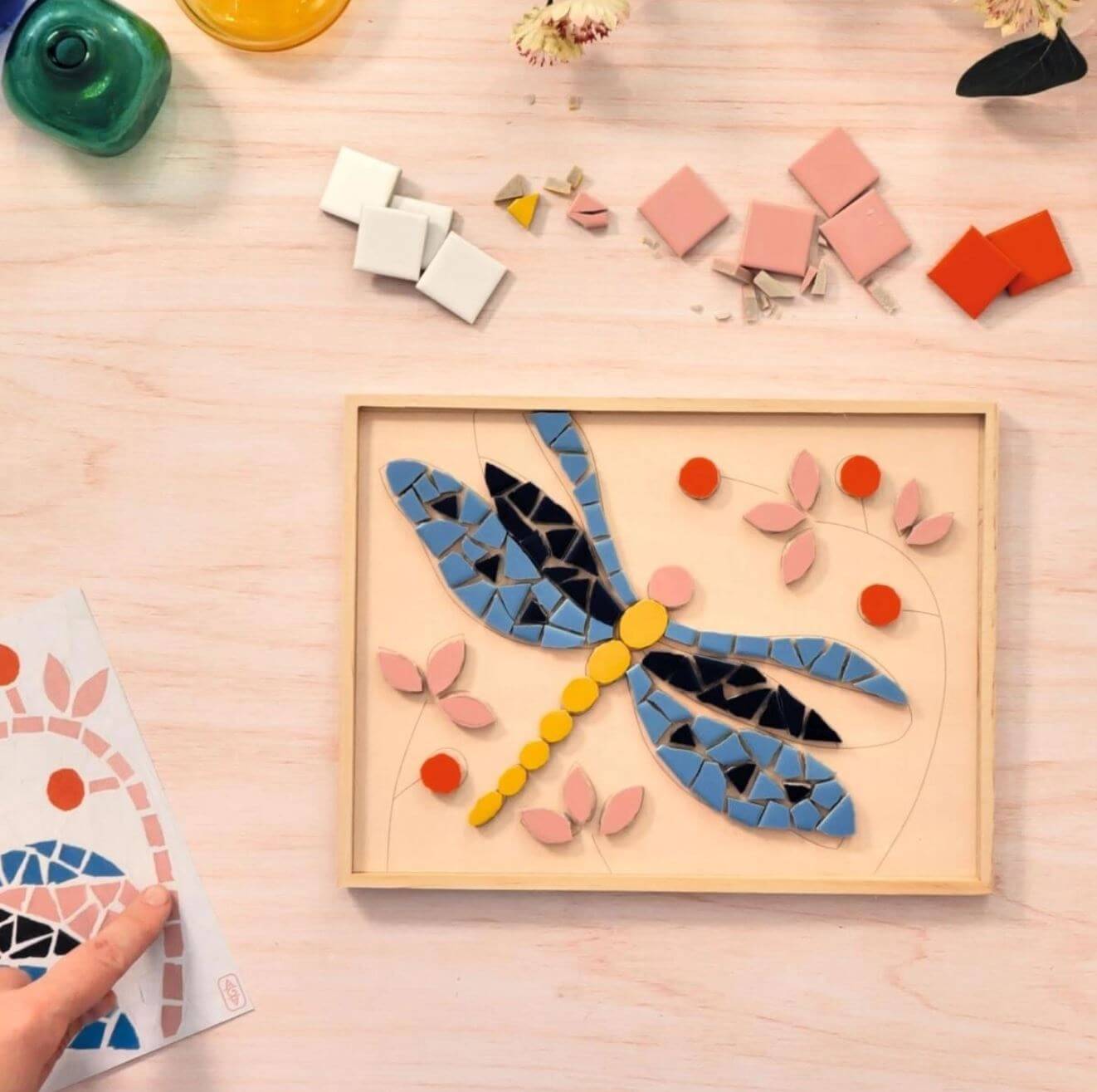 Atelier 72 - Mosaik Libelle Atelier 72 - Mosaik Libelle