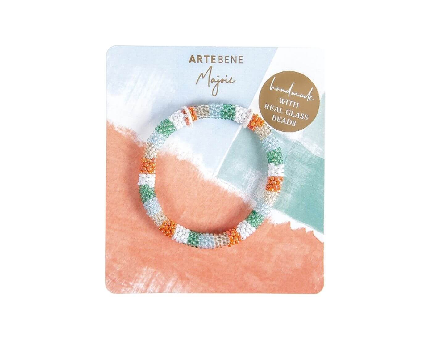 Armband Majoie Orange Grün Blau