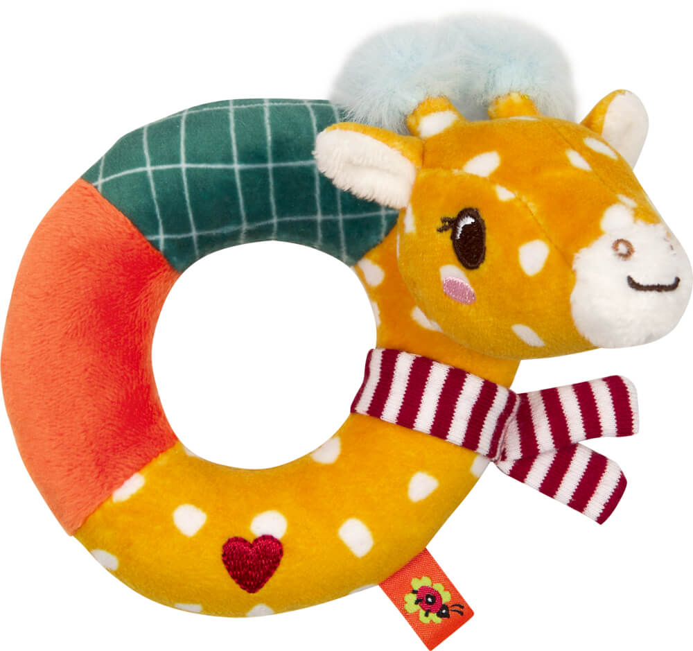 Ringrassel Giraffe - BabyGlück