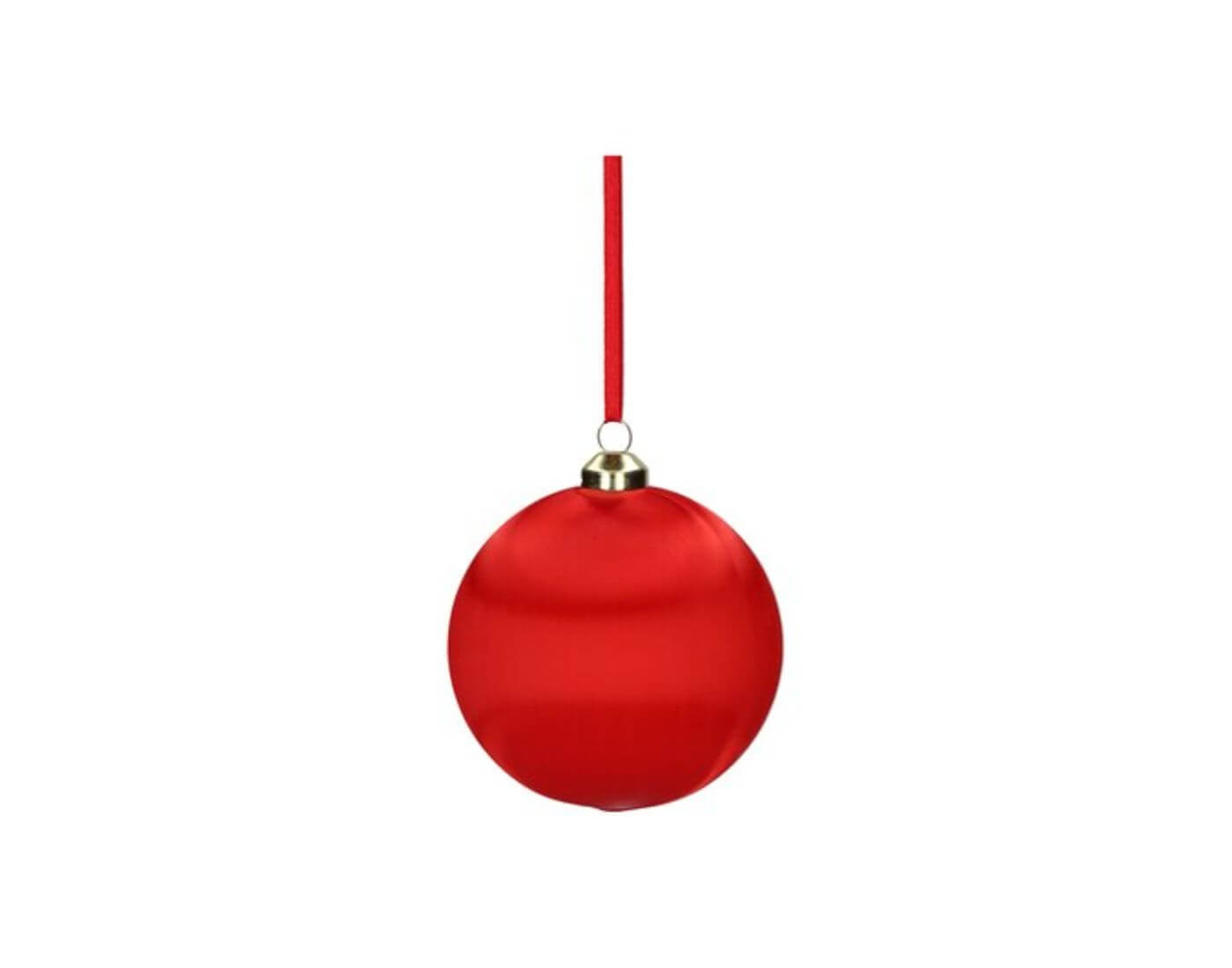 Chinois, Weihnachtskugel, 8cm, rot