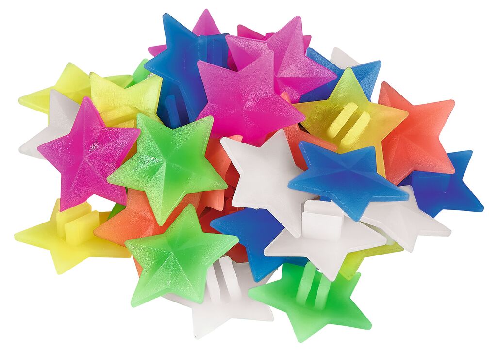38087_sterne Fröhlich-bunte Speichendeko (versch. Motive, einzeln)