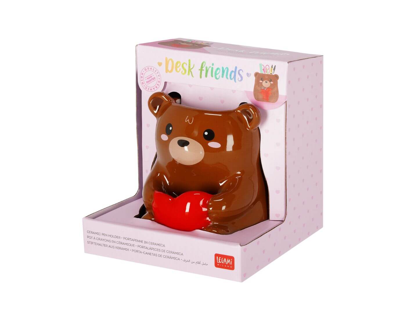 Keramik-Stiftehalter - Teddy Bear - Desk Friends