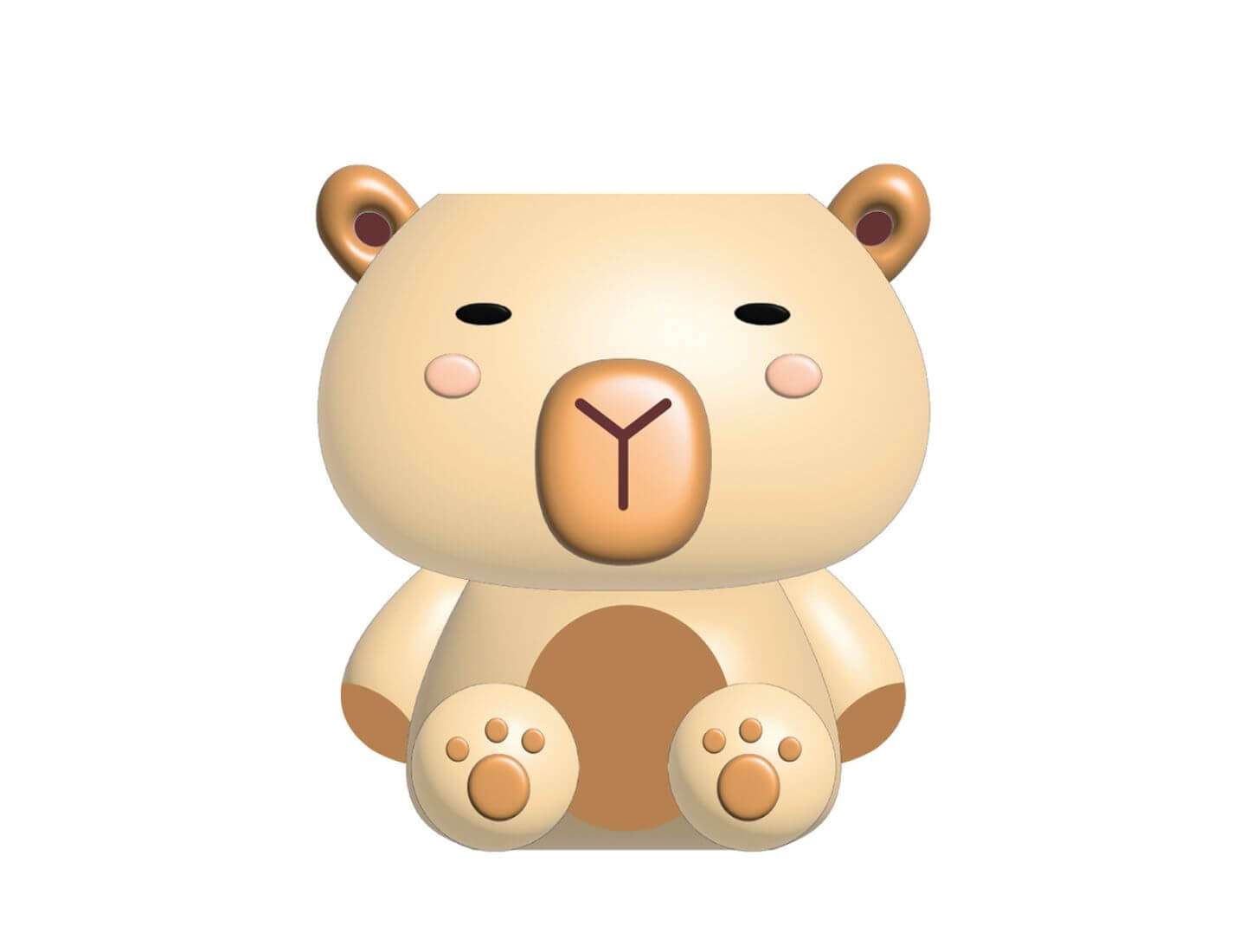 3D-Stifthalter Capybara