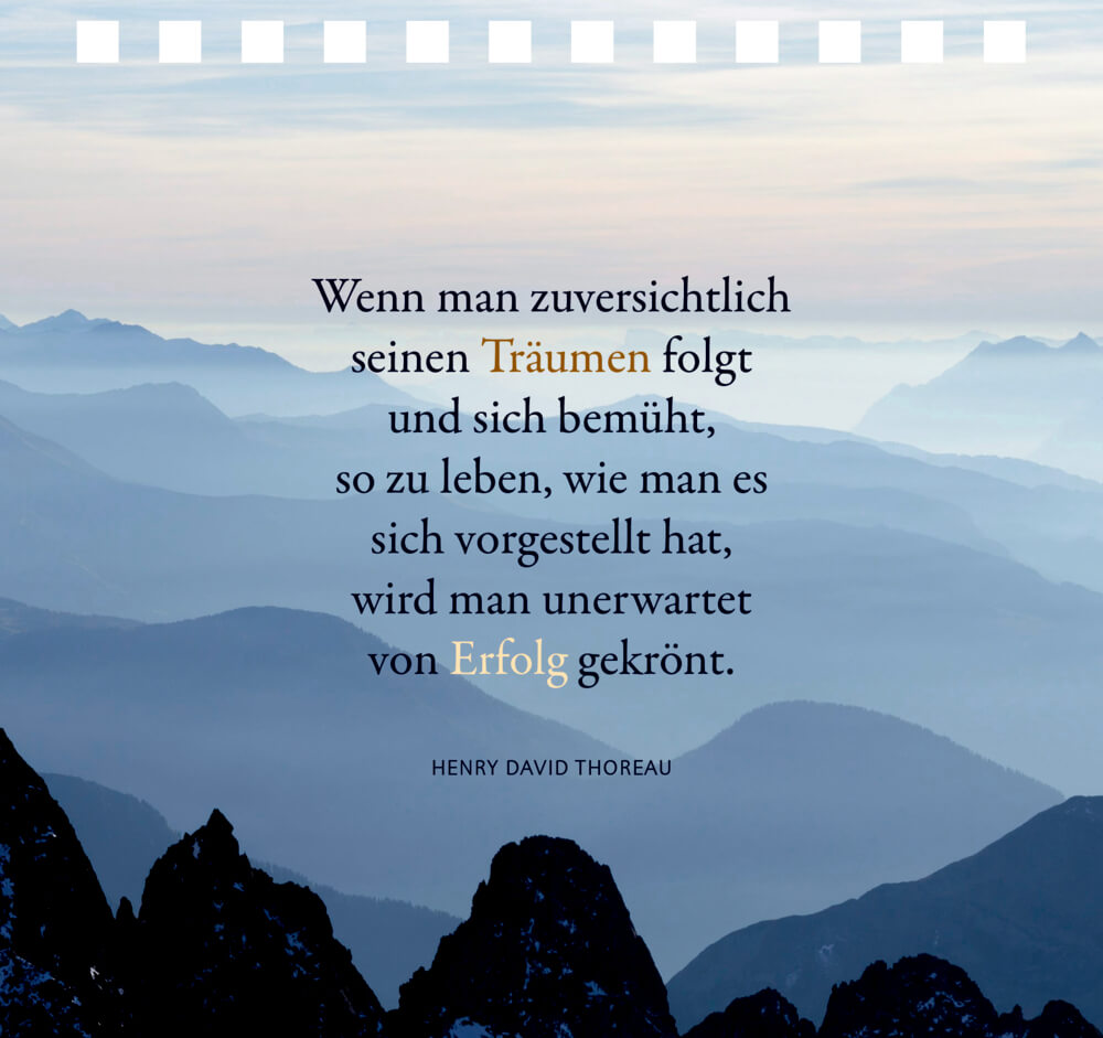 Großes Spiralaufstellbuch: Lass deine Wünsche wahr werden