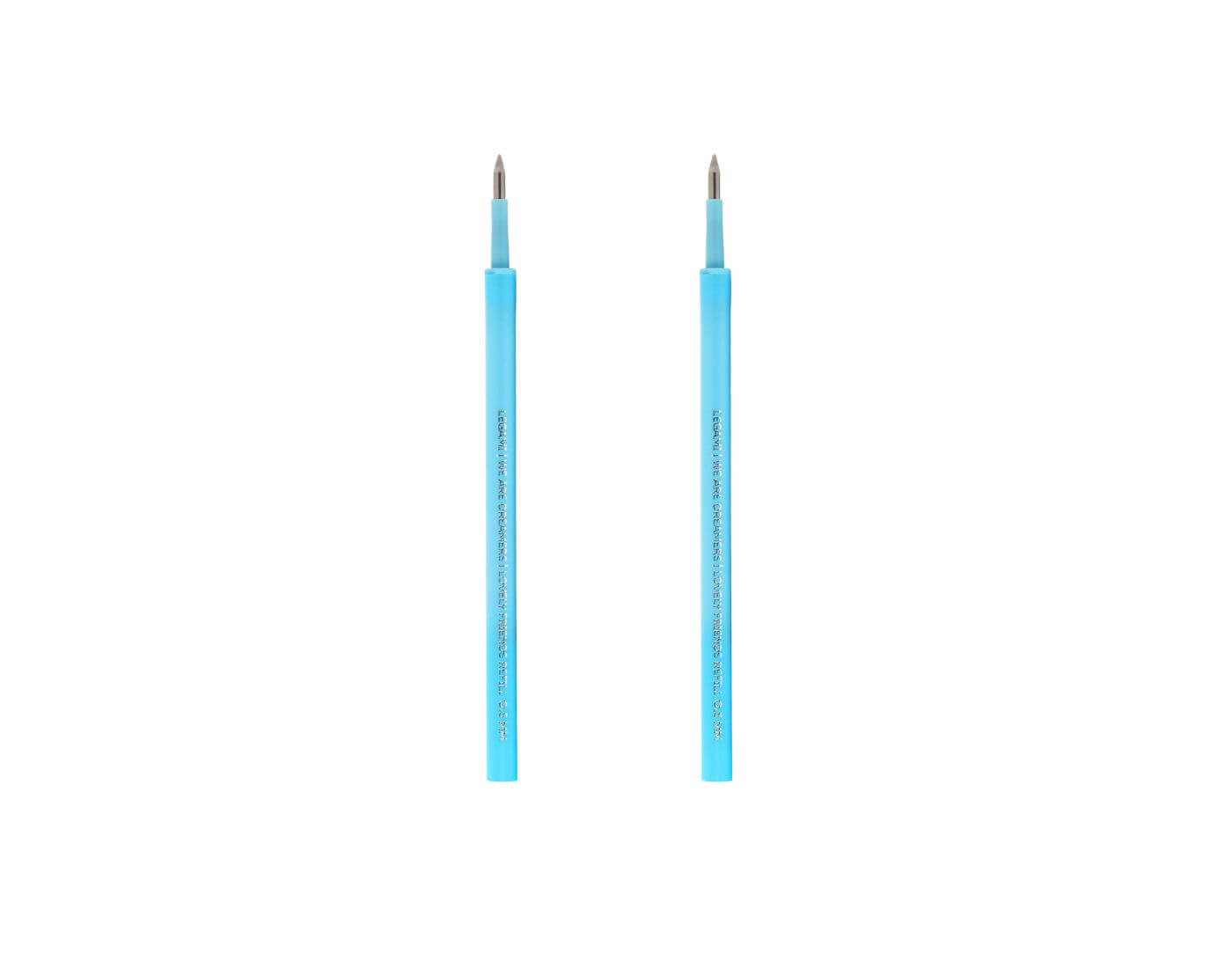 legami-ersatzmine-skyblue-2 Set mit 2 Ersatzpatronen für Gelstift - Lovely Friends - Himmelblau