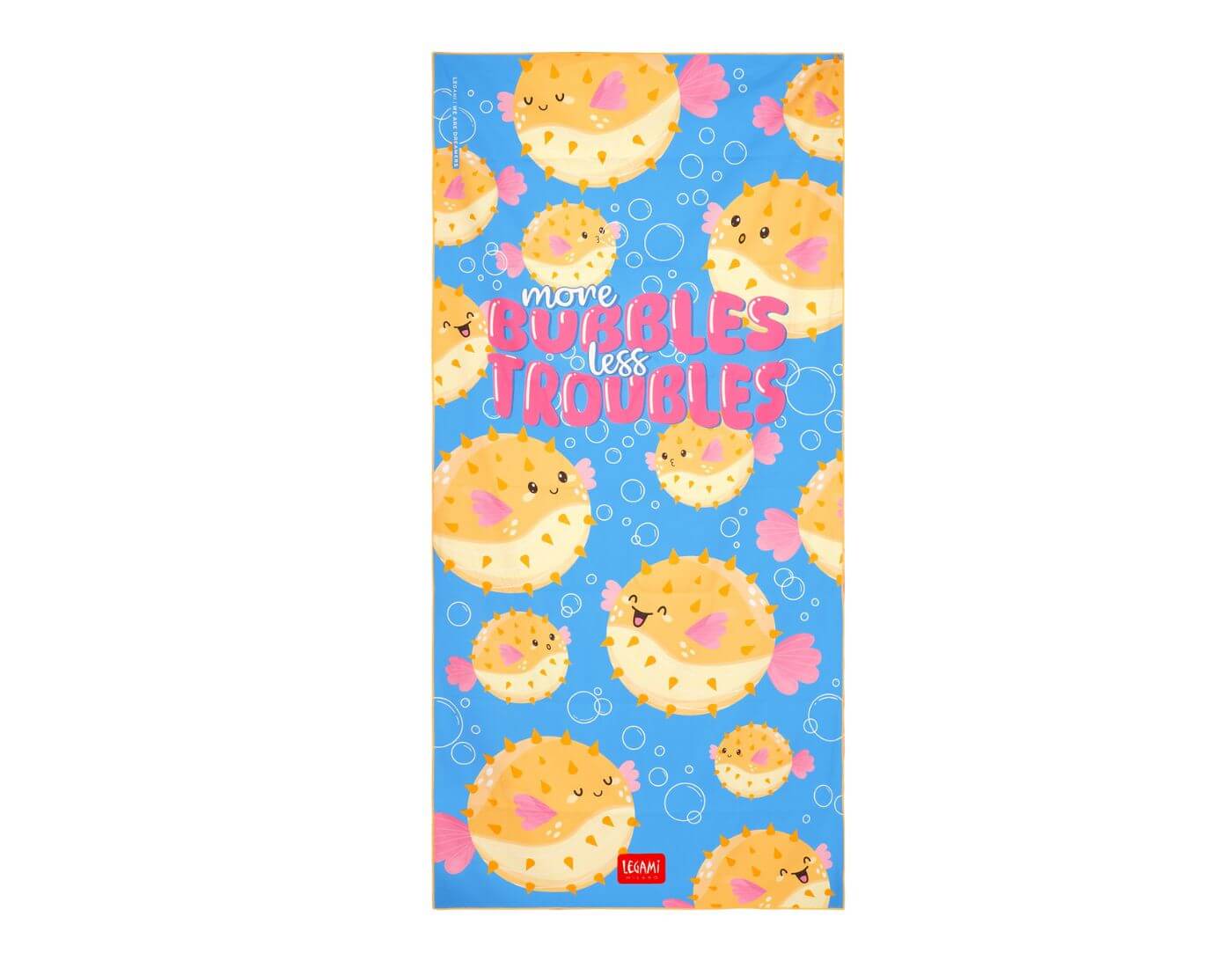 Strandtuch - Good Vibes - Pufferfish Strandtuch - Good Vibes - Pufferfish