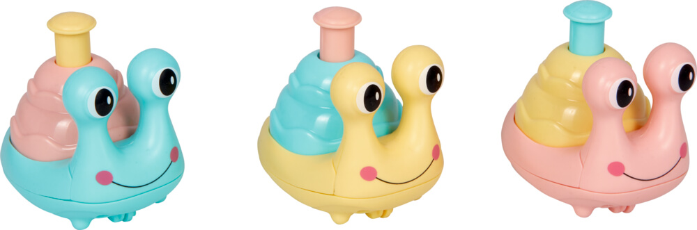 Lustige Rennschnecke - Bunte Geschenke (einzeln)