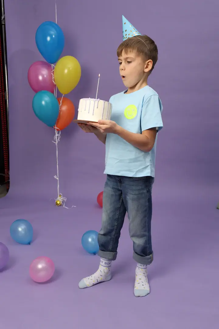 Socken - Birthday Boy (Größe 21-26  / 3-5 Jahre)