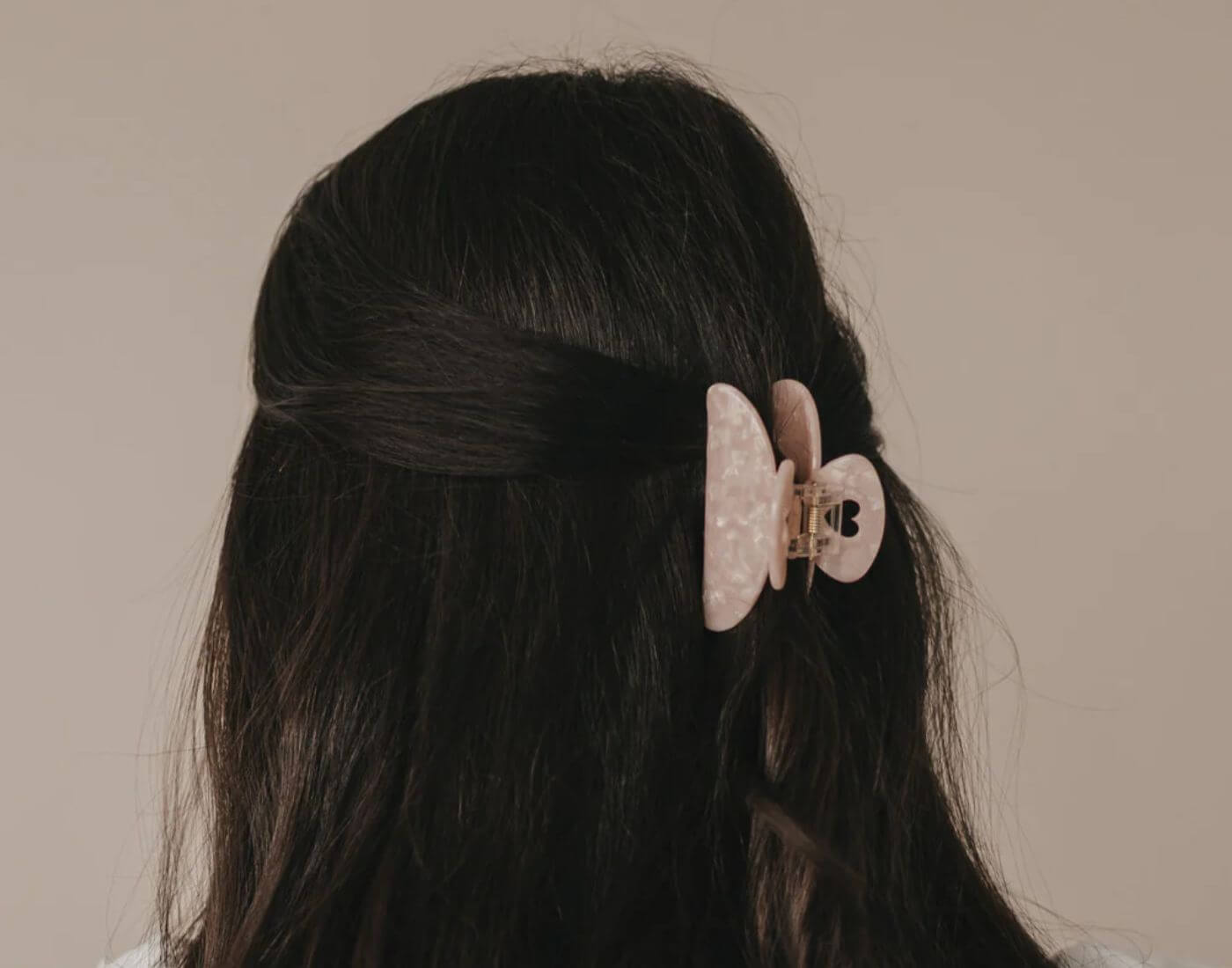 Haarspange groß Herz Blush Haarspange groß Herz Blush
