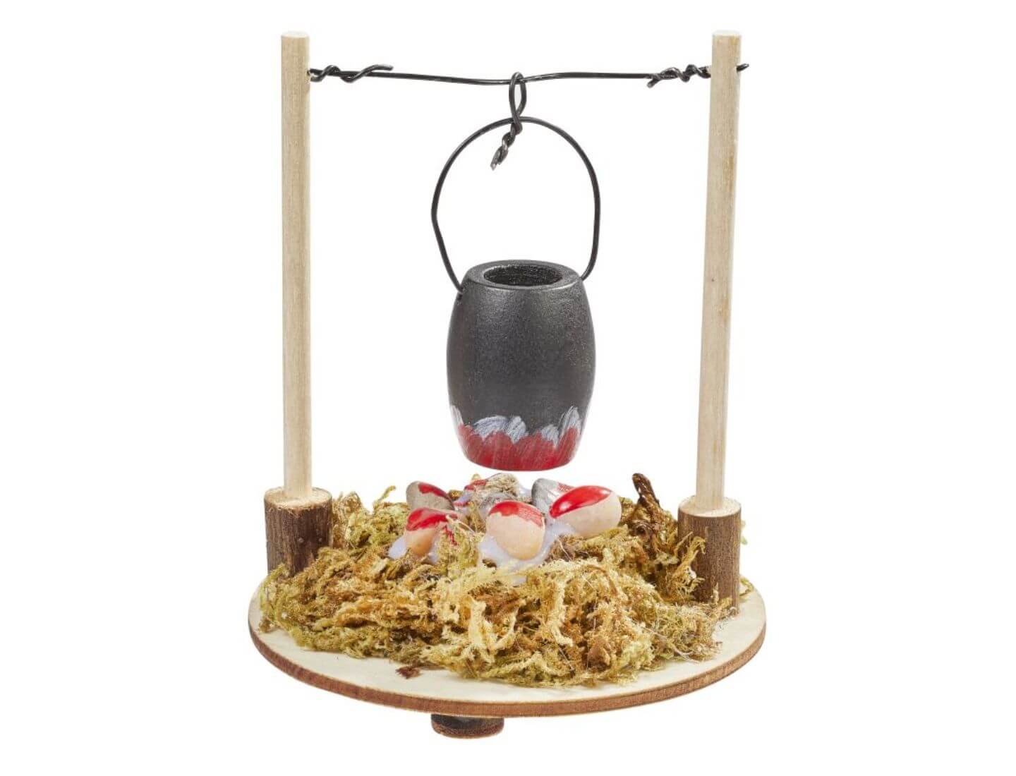 Miniatur Feuerstelle - Wichtel- und Puppenstube