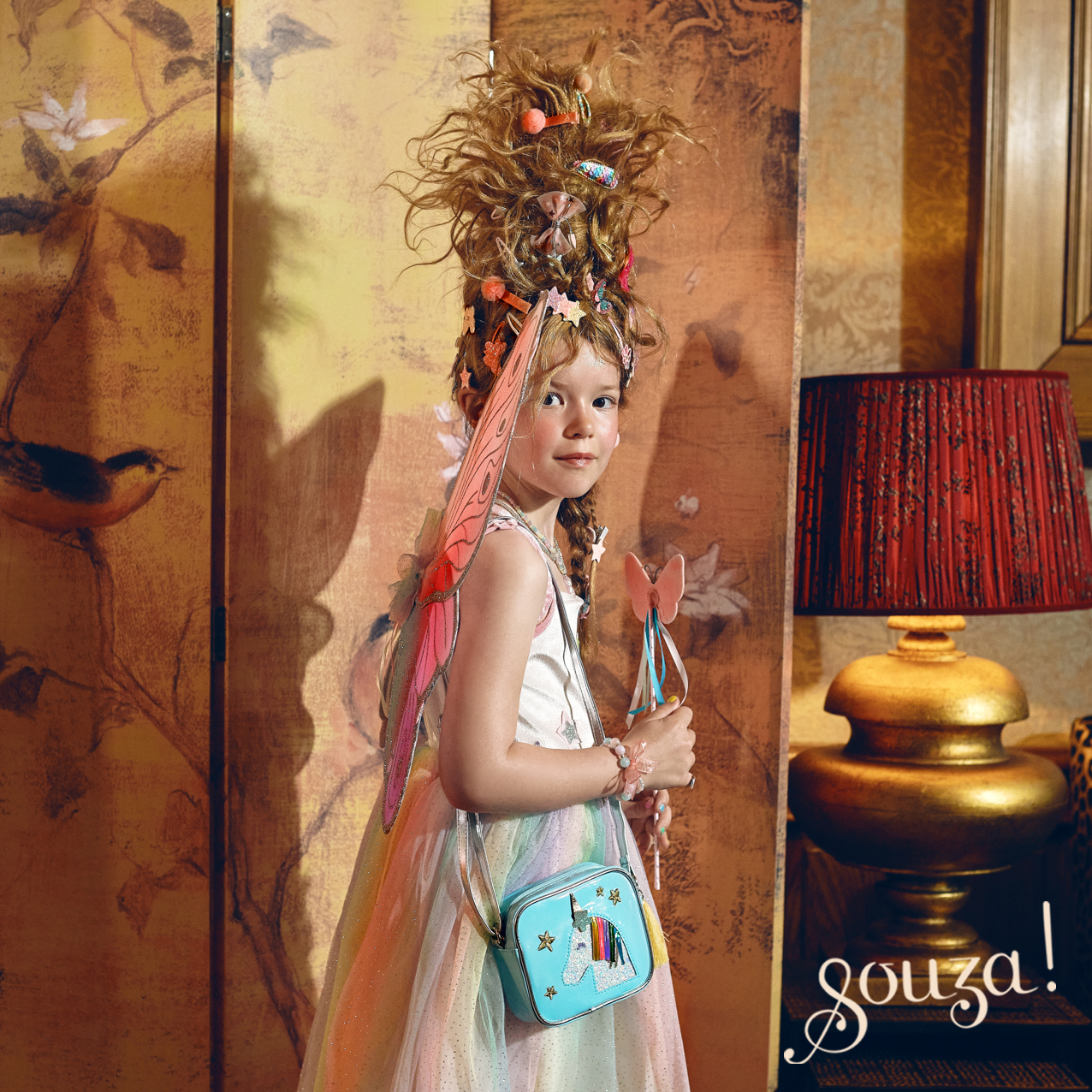 Kleid Louanne, 3-4 Jahre, 98-104 cm (inklusive Flügeln)