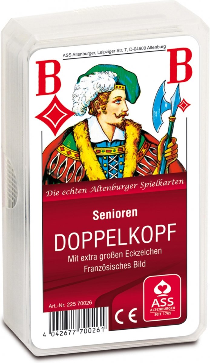 Senioren Doppelkopf, französisches Bild