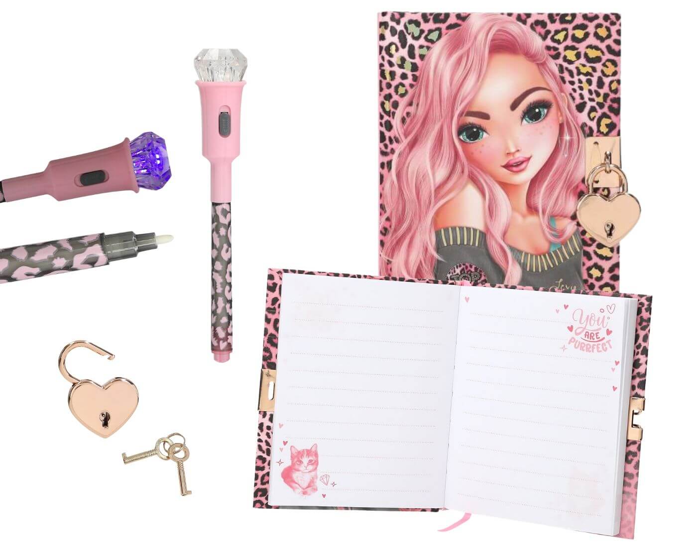 TOPModel Tagebuch mit Geheimstift TOPModel Tagebuch mit Geheimstift