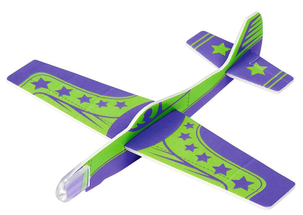 Leuchtender Segelflieger - Glow in the dark (einzeln)
