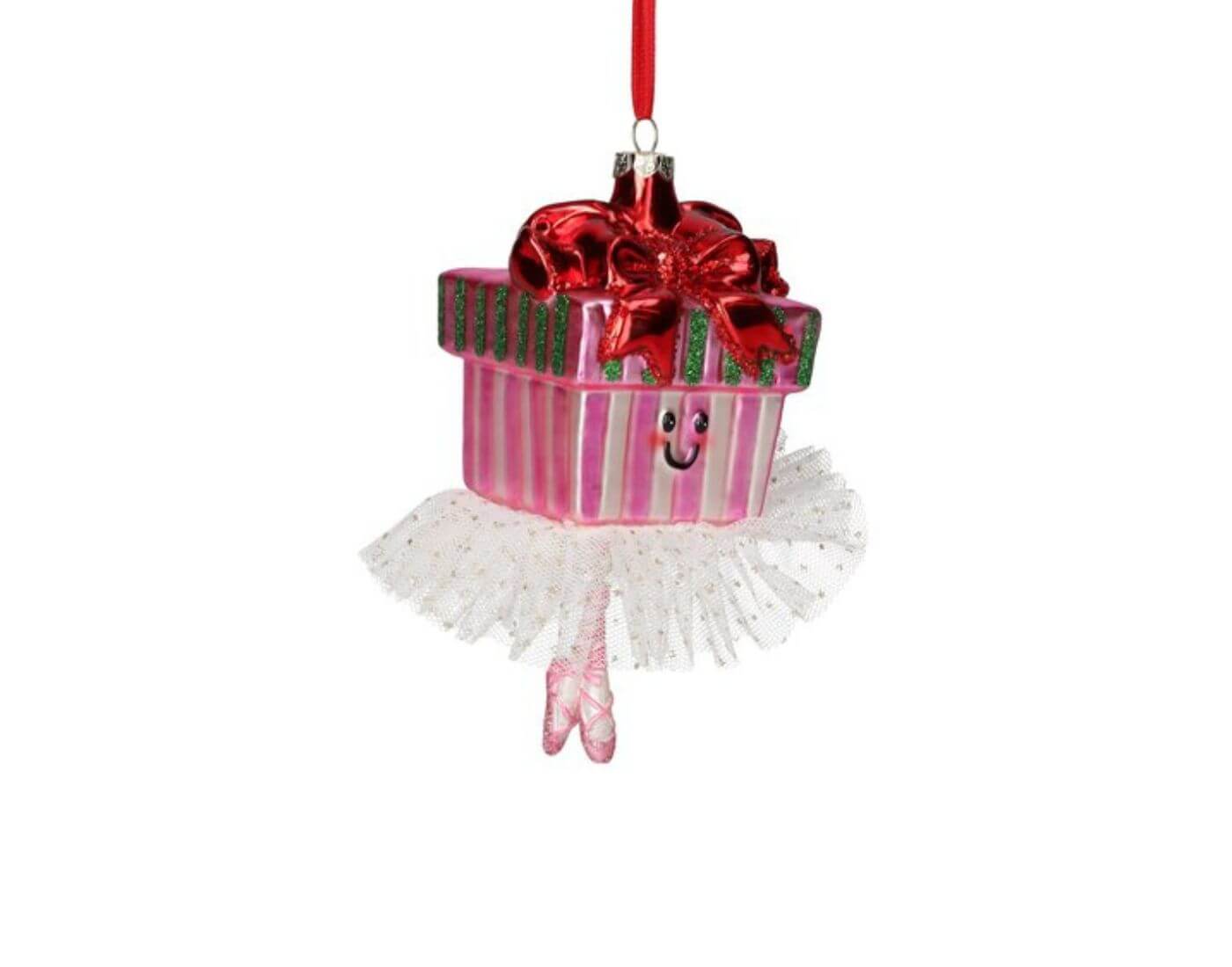 Hänger Geschenkbox mit Tutu, mehrfarbig