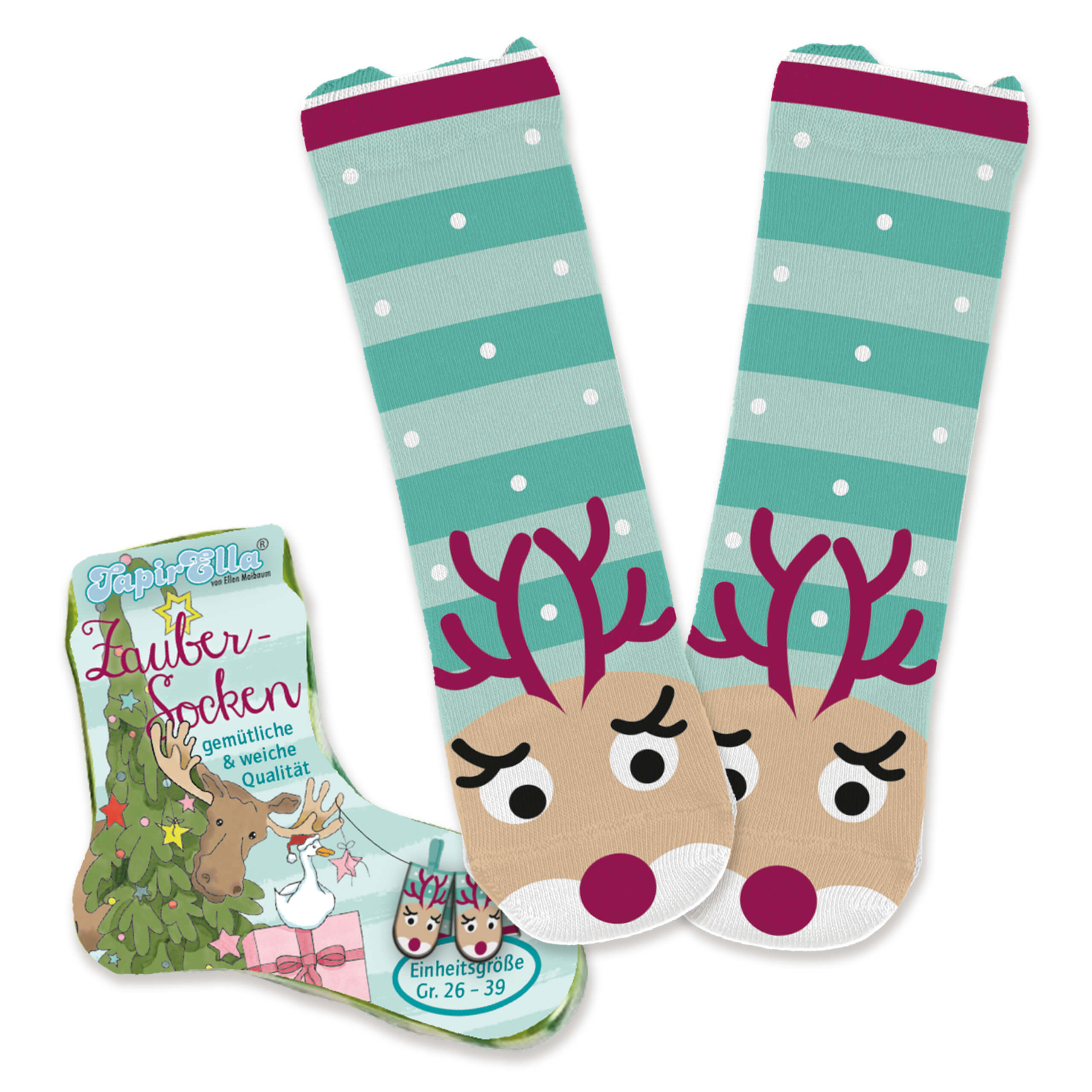 Zaubersocken Rentier 2
