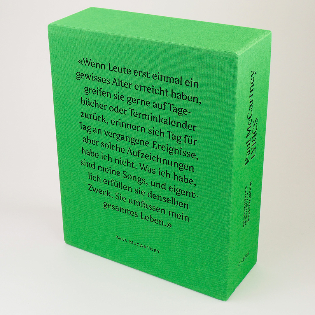 Paul McCartney - Lyrics - Deutsche Ausgabe