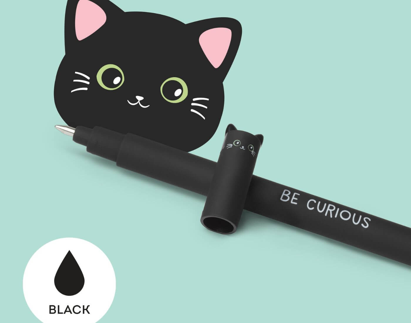 legami-stift-katze-2-1 LÖSCHBARER GELSTIFT - KITTY Katze