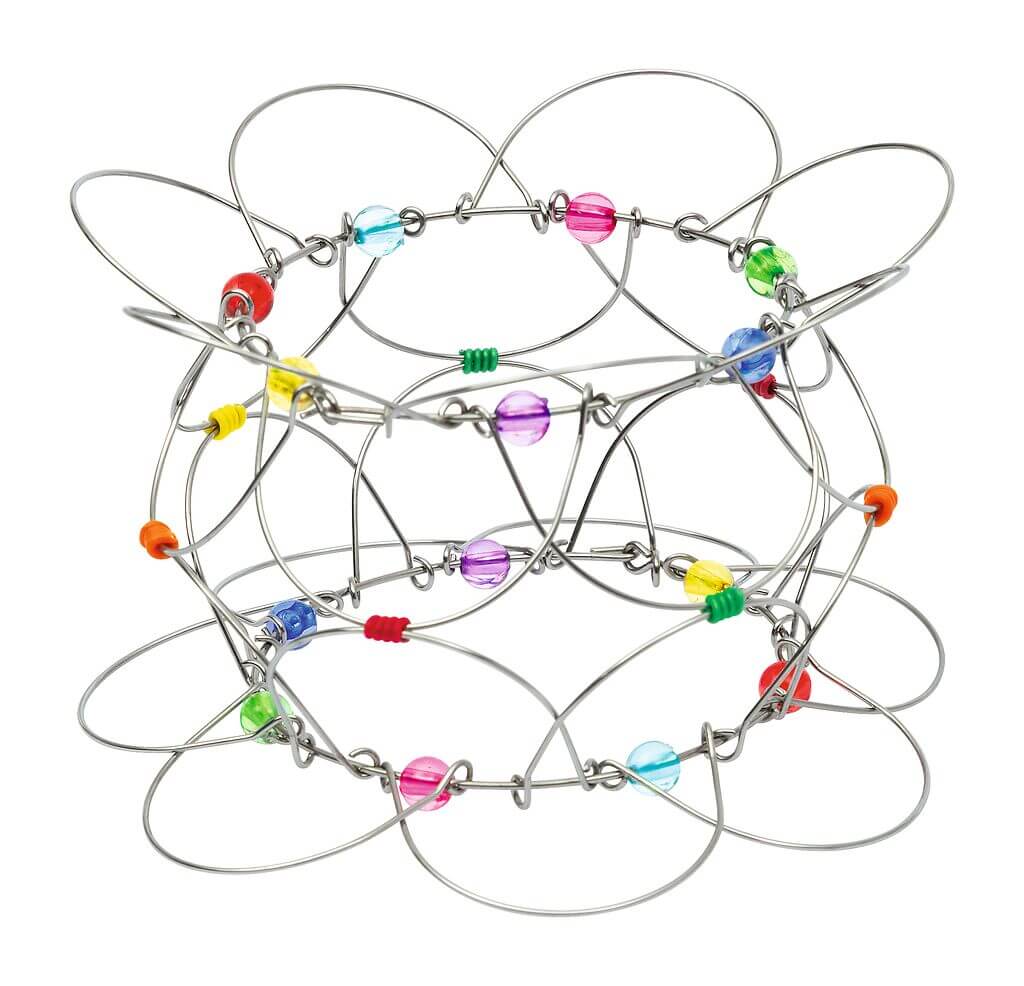 Happy Day Mandala-Blume aus Draht Happy Day Mandala-Blume aus Draht