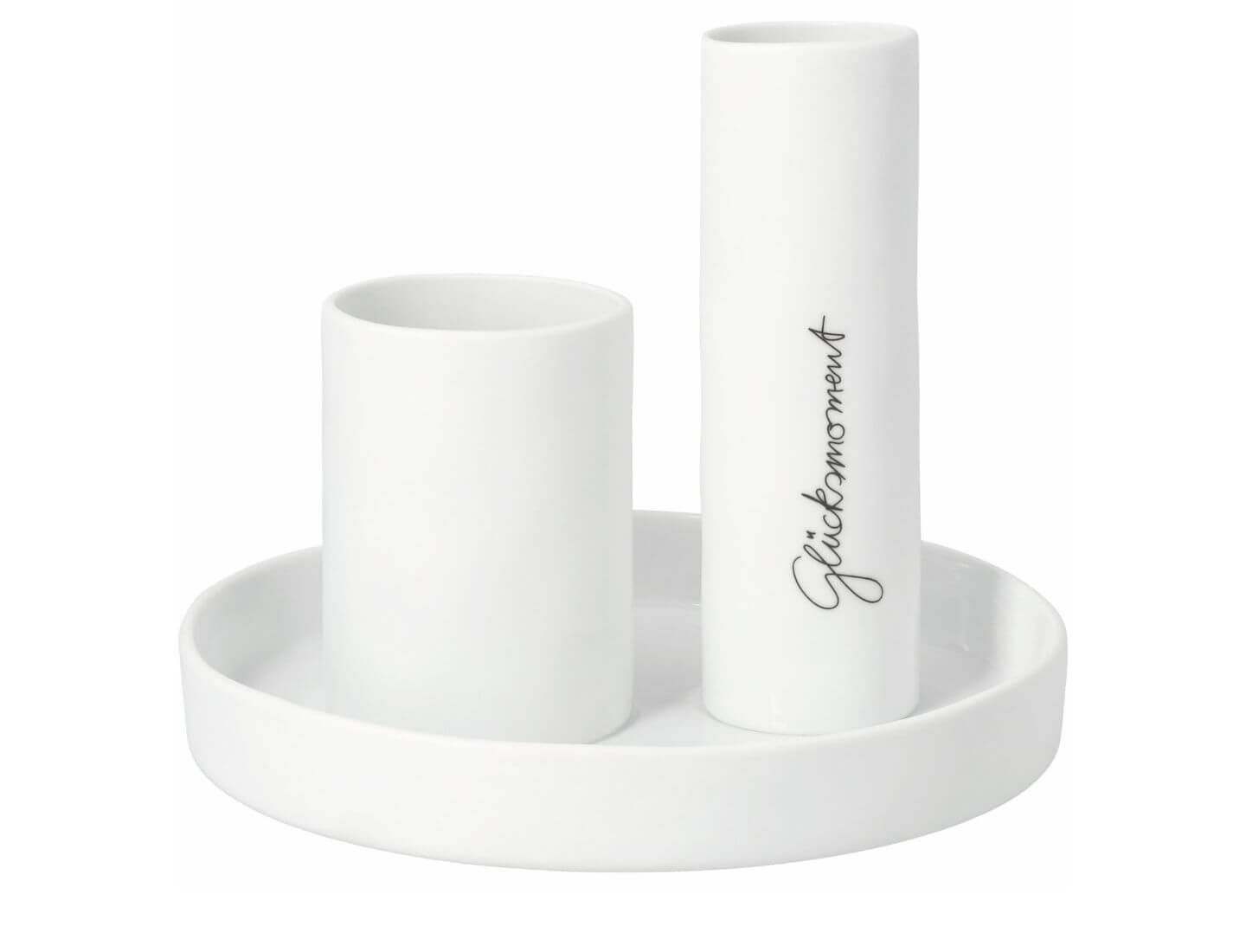 Vase Mittelpunkt Glücksmoment