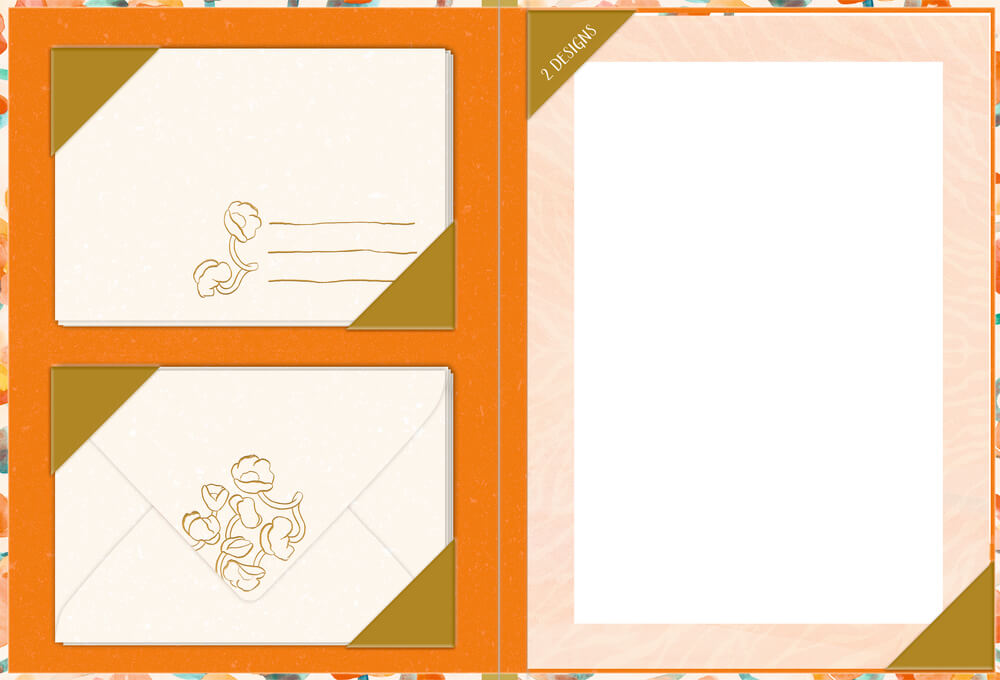 4050003951966_1 Briefpapier-Set - All about orange