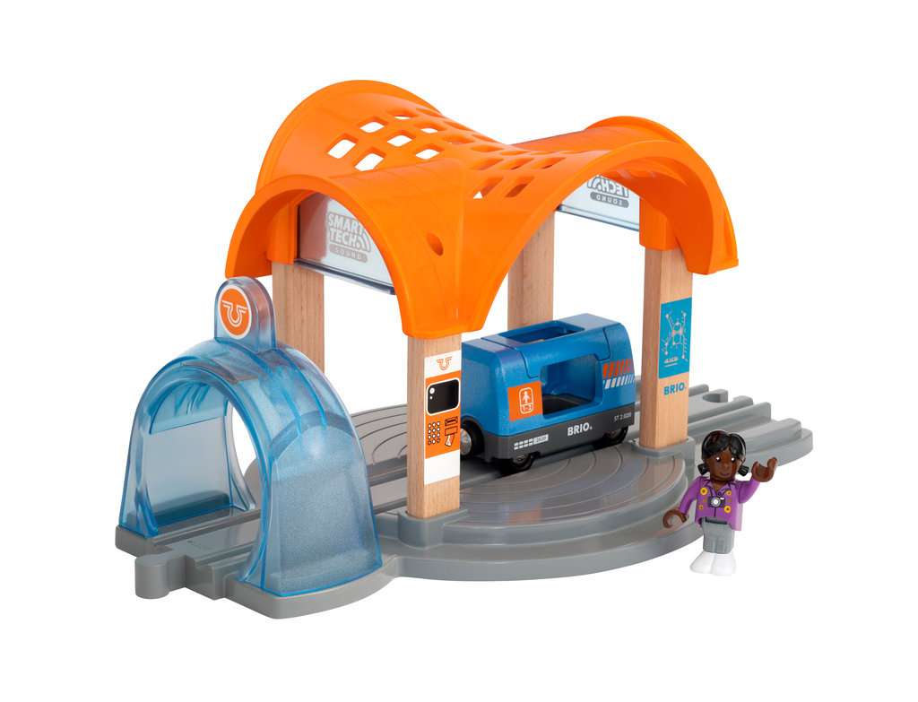 63397300_1 Smart Tech Sound Bahnhof mit Action Tunnel