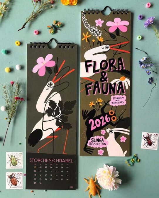 Flora&Fauna Kalender 2026