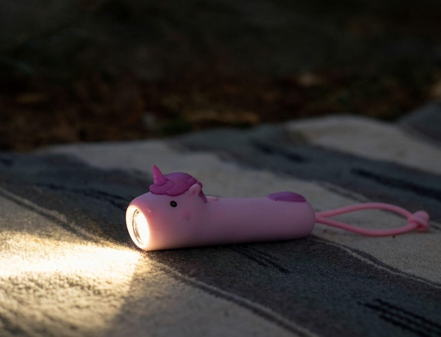 Silikon-Taschenlampe - Einhorn