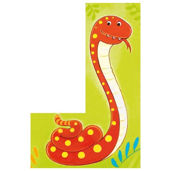 Würfelpuzzle Wilde Tiere