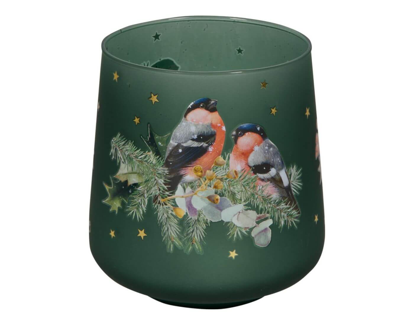 Kleines Windlicht Zauberhafter Winterwald Kleines Windlicht Zauberhafter Winterwald