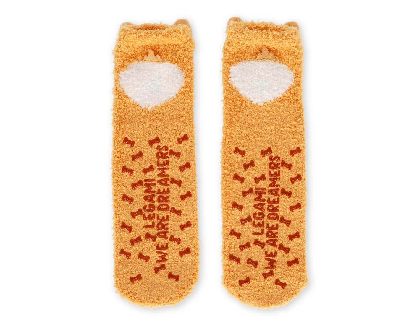 Rutschfeste Socken - Corgi - Größe 35-42