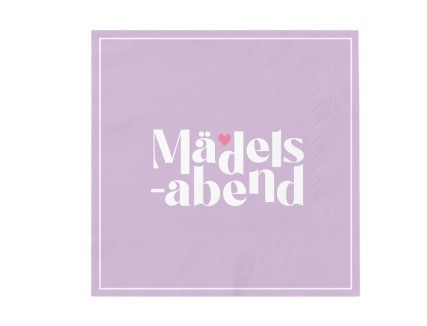 Cocktailservietten Mädelsabend