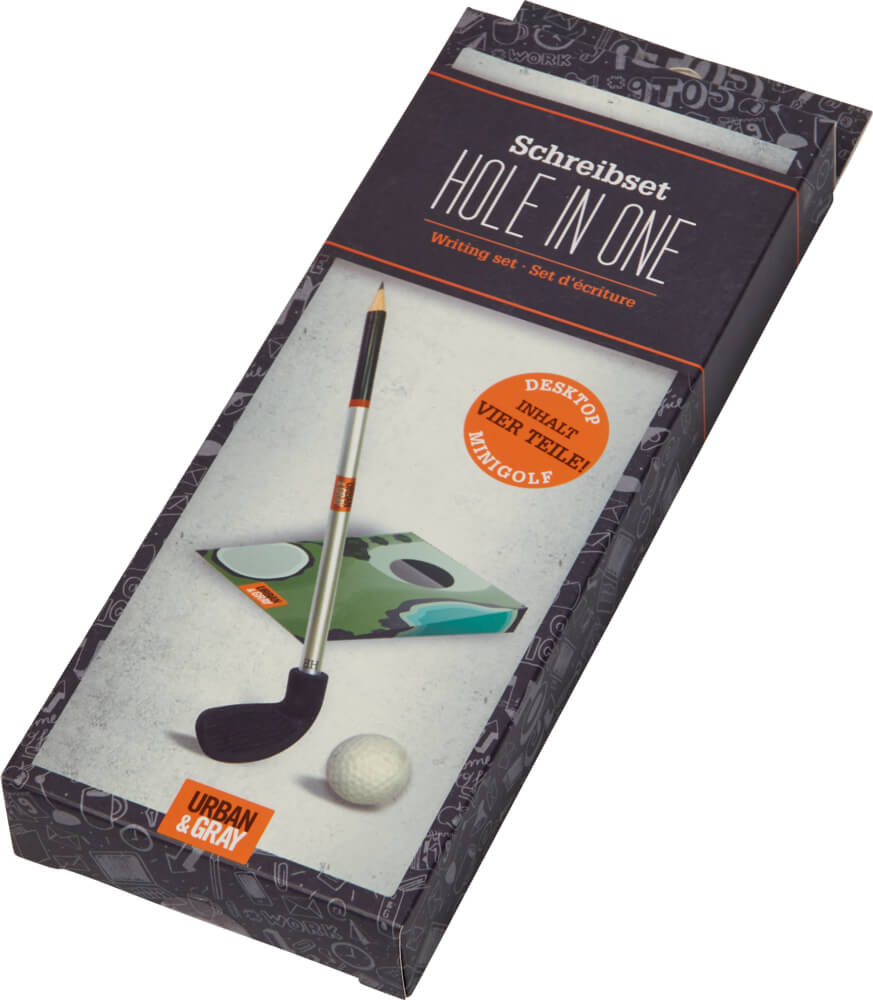 Schreibset HOLE IN ONE - Urban&Gray