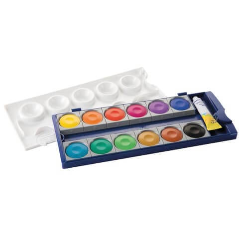 Deckfarbkasten 735K, 12 Stück PELIKAN