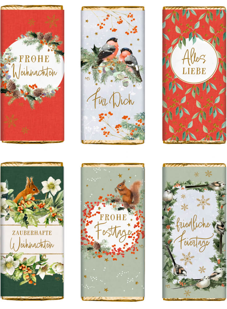 Schokolade Zauberhafter Winterwald - Bastin (einzeln) Schokolade Zauberhafter Winterwald - Bastin (einzeln)