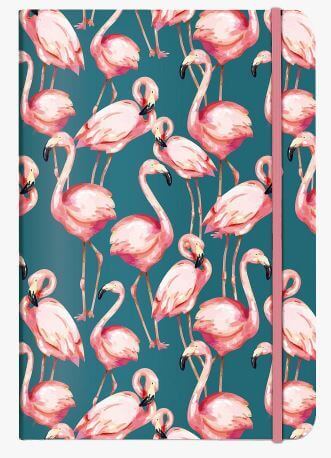 Notizbuch Pink Flamingo DIN A5