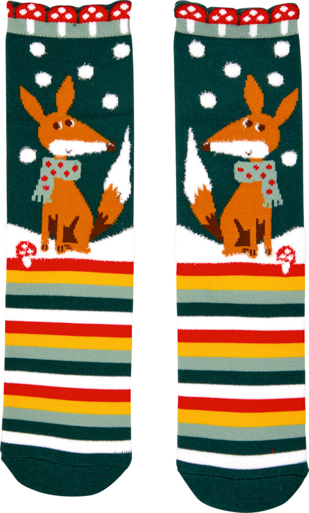 4029753222244_4 Magic Socks (one size) - Winterzauber im Weihnachtswald (einzeln)