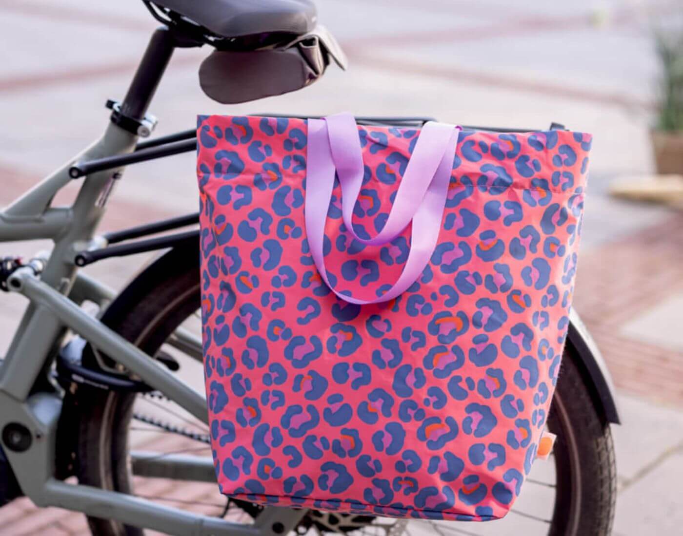 Faltbare Fahrradtasche Leo bunt - shine bright Faltbare Fahrradtasche Leo bunt - shine bright
