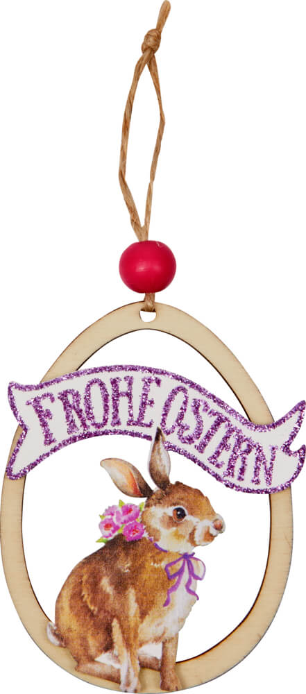 4029753185020 Holz-Anhänger Frohe Ostern
