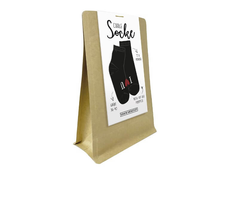 Coole Socke - I love U Grösse 36-40