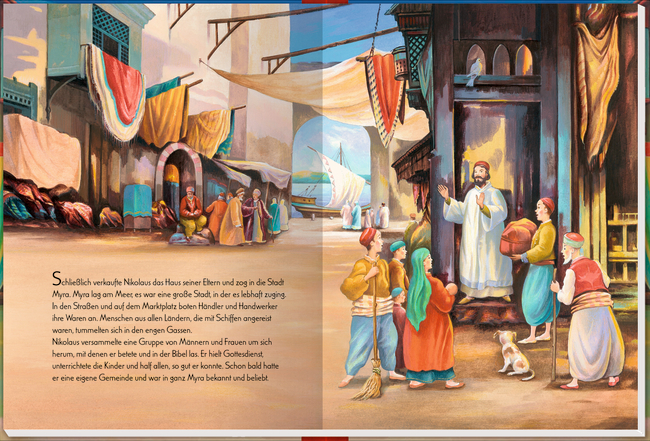 Die Geschichte vom Heiligen Nikolaus