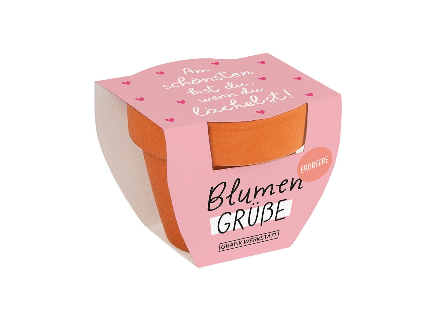 Blumengrüße Am schönsten bist du, wenn du lächelst!