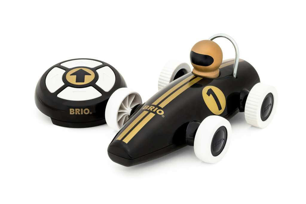 RC Rennwagen Schwarz/Gold (Remote Control / ferngesteuert)