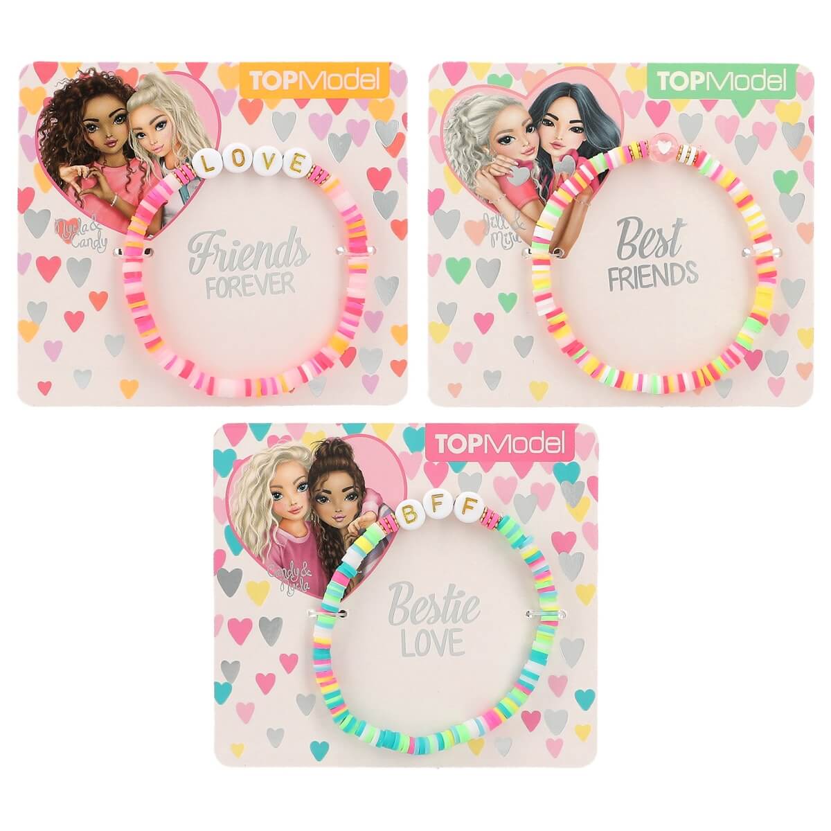 topmodel-armband-best-friend-2-1 TOPModel Armband bunt Botschaft BEST FRIENDS