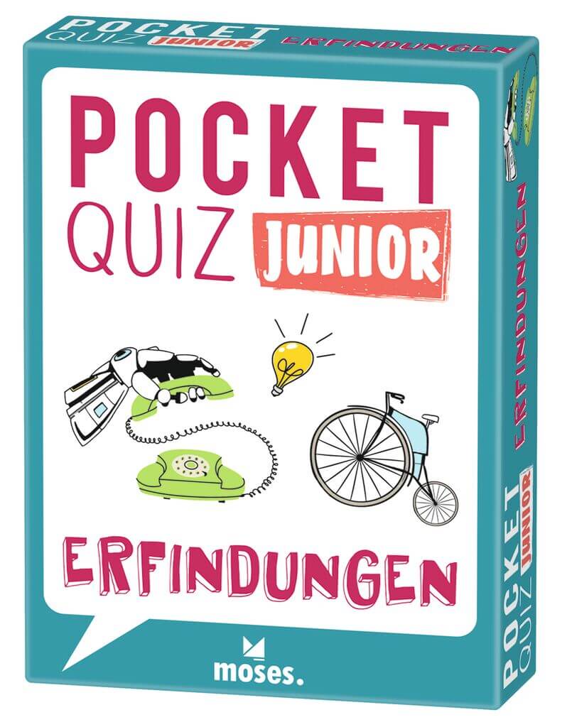Erfindungen-Quiz Pocket Quiz junior - Erfindungen