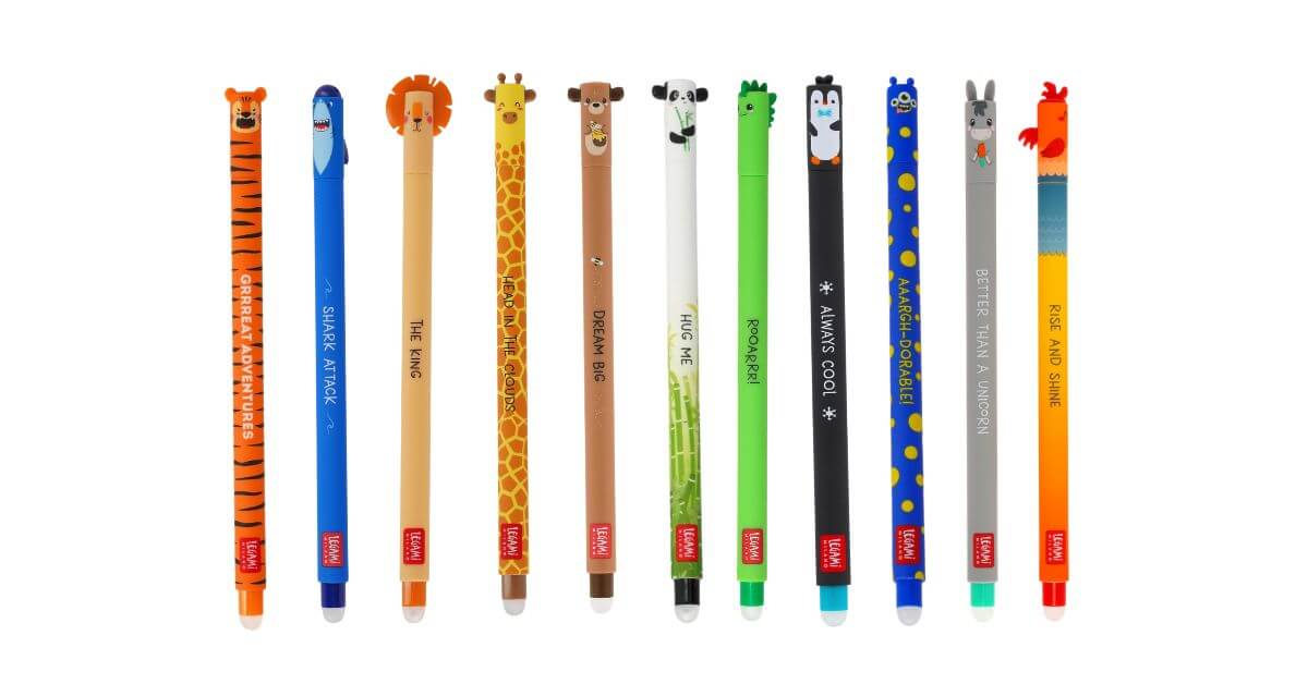 Legami Bundle - Set mit 11 löschbaren Gelstiften