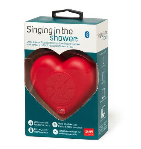 Singing in the Shower - Wasserfester Bluetooth®-Freisprechlautsprecher Herz