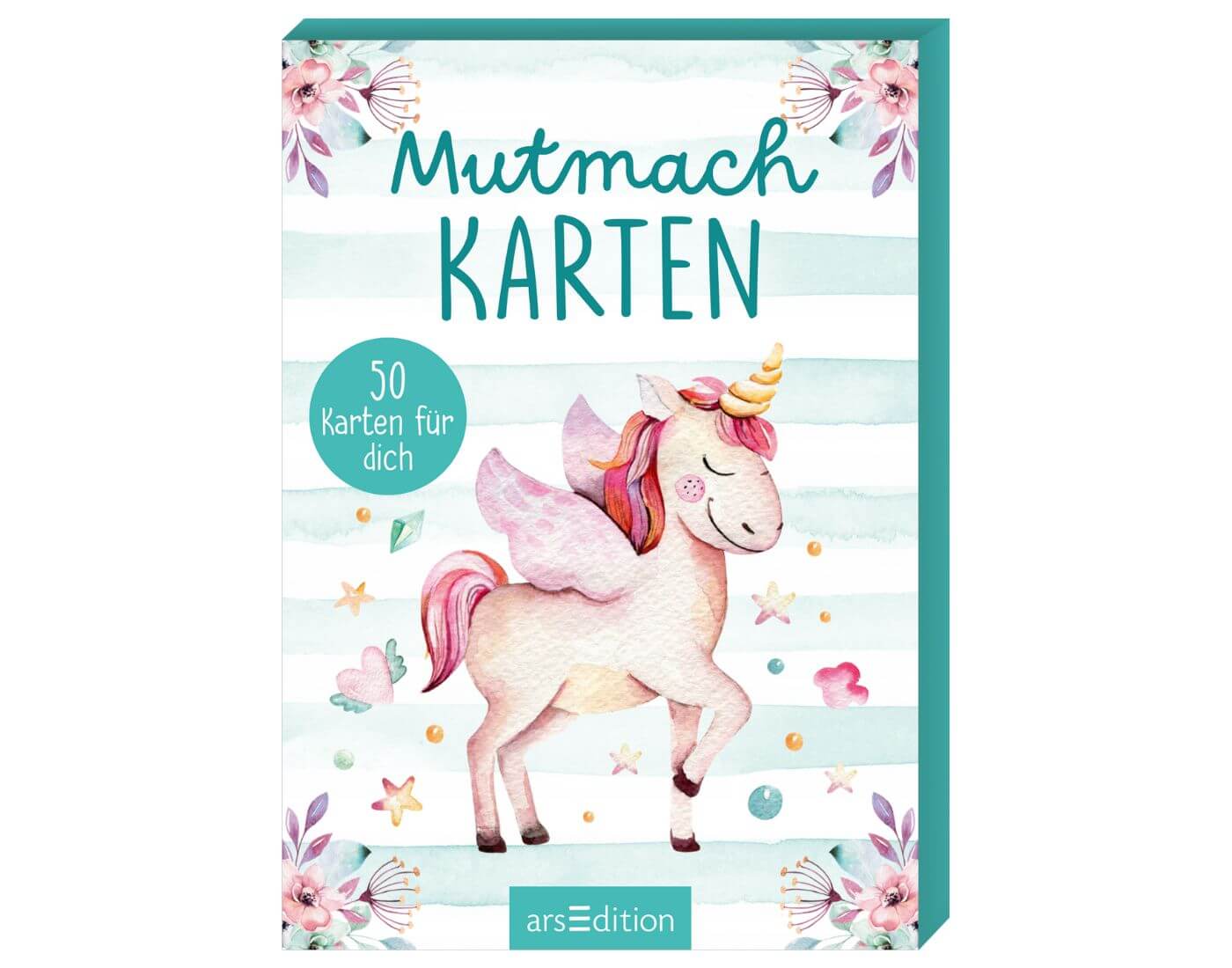 Mutmachkarten – Einhorn (Aquarelloptik) Mutmachkarten – Einhorn (Aquarelloptik)